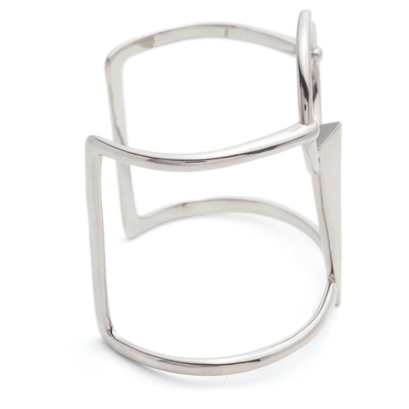 NEW Alexis Bittar Pierced Pyramid Ring Cuff - Picture 5 of 6
